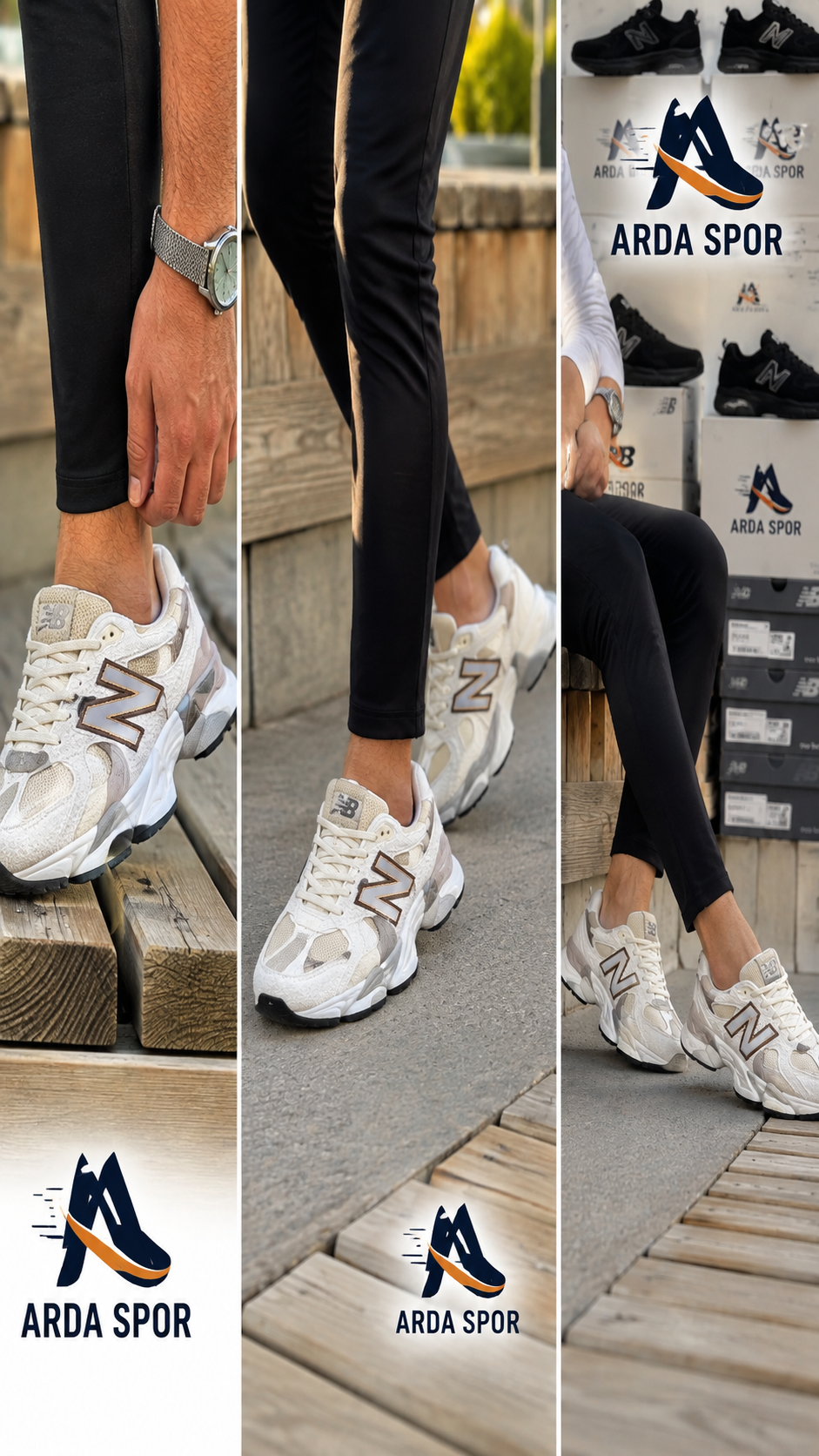 New Balance 9060 Beyaz Unisex Ayakkabı U9060AGA