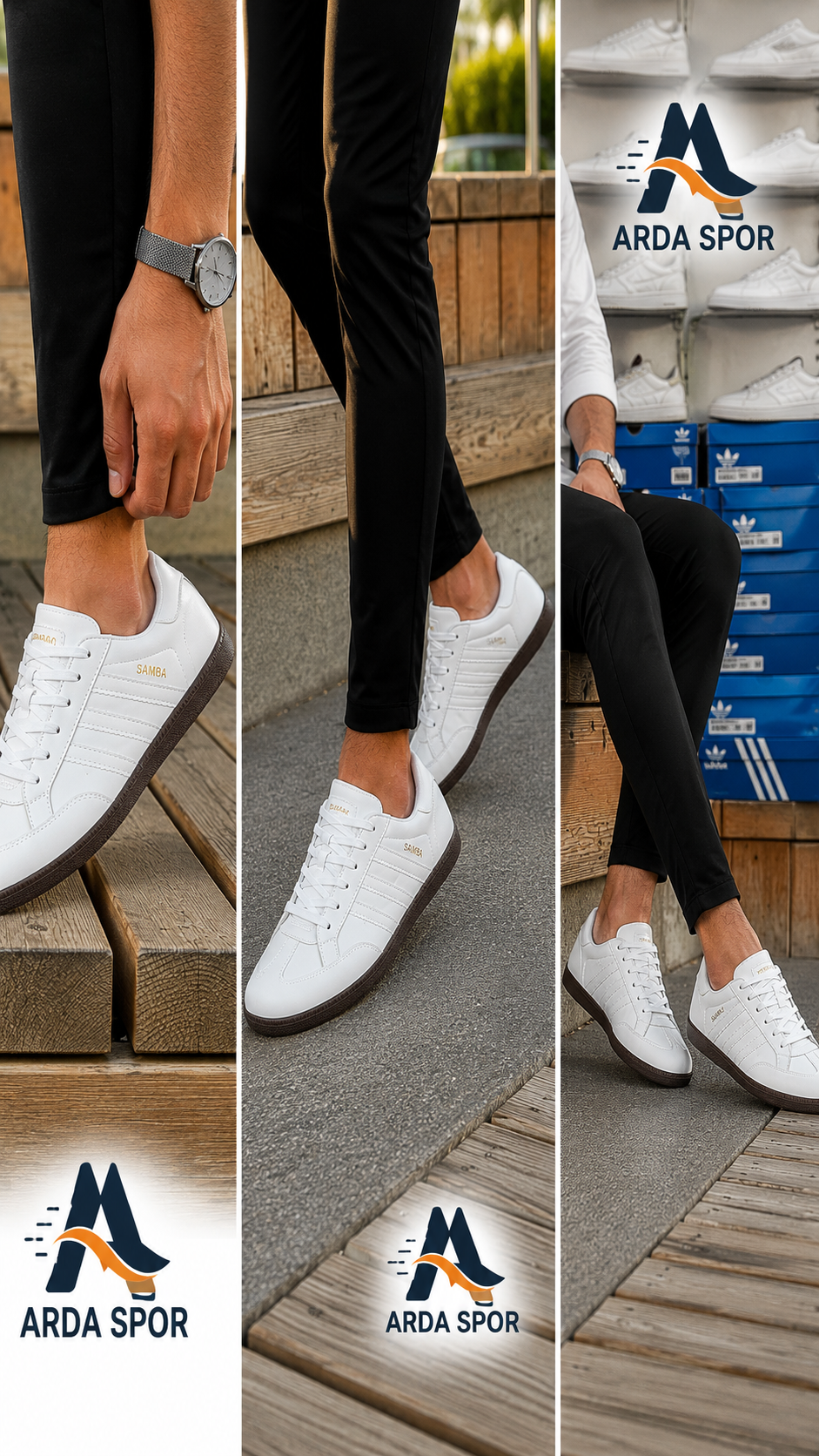 adidas Erkek Beyaz Sneaker GAZELLE INDOOR JQ8380